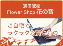 通信販売 Flower Shop 花の音 ご自宅でラクラクお買いもの